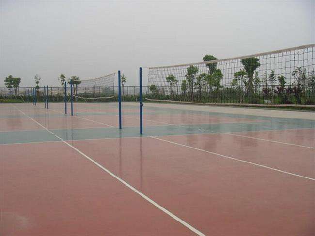 排球場木地板施工