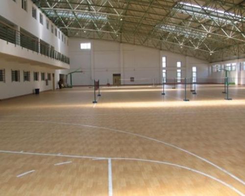 體育館球場木地板施工